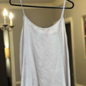 PJ Harlow Daisy Satin Cami with Braided Straps